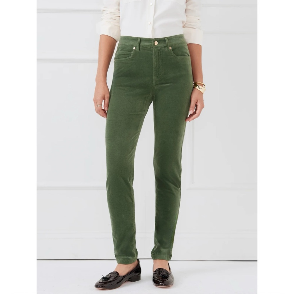 J.MCLAUGHLIN Size 8 Watson Velvet Jeans